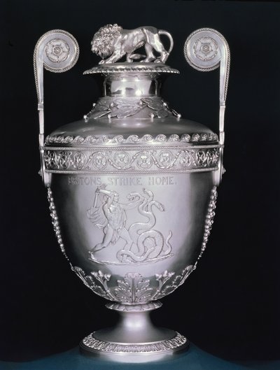 Trafalgar Vase, Designed by John Flaxman, Made by Digby Scott & Benjamin Smith by English School